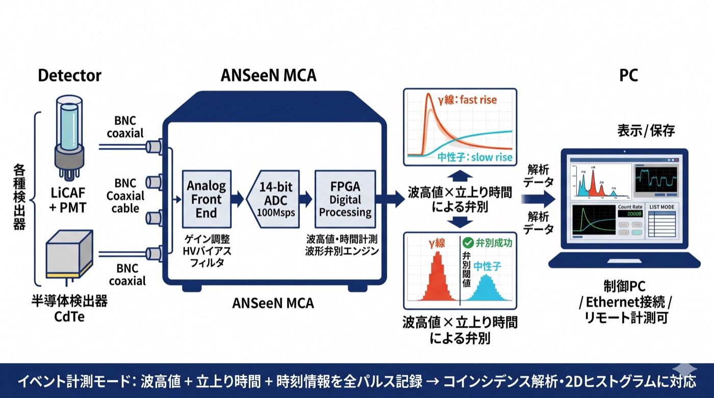 中性子高速信号処理